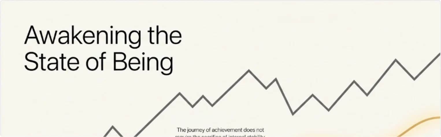 Awakening the State of Being.